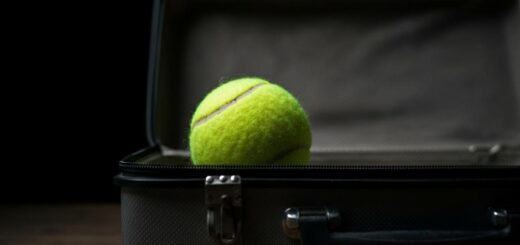 Pallina da tennis in valigia, perché