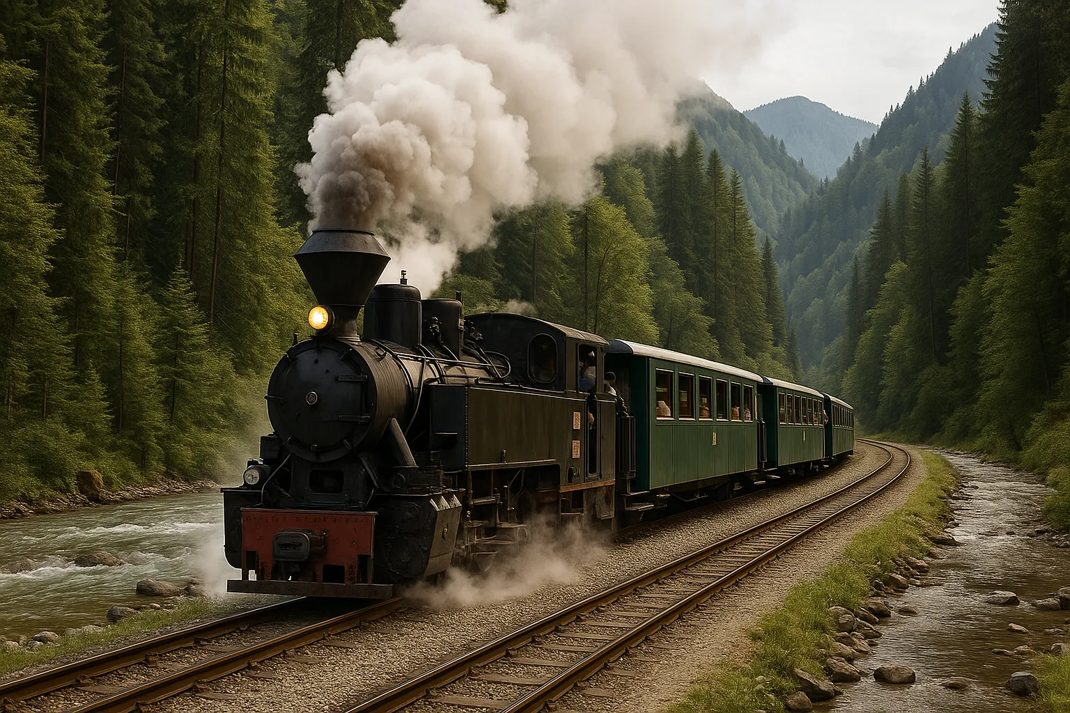 Mocănița di Vișeu de Sus: il treno a vapore che attraversa la selvaggia Valle del Vaser in Romania