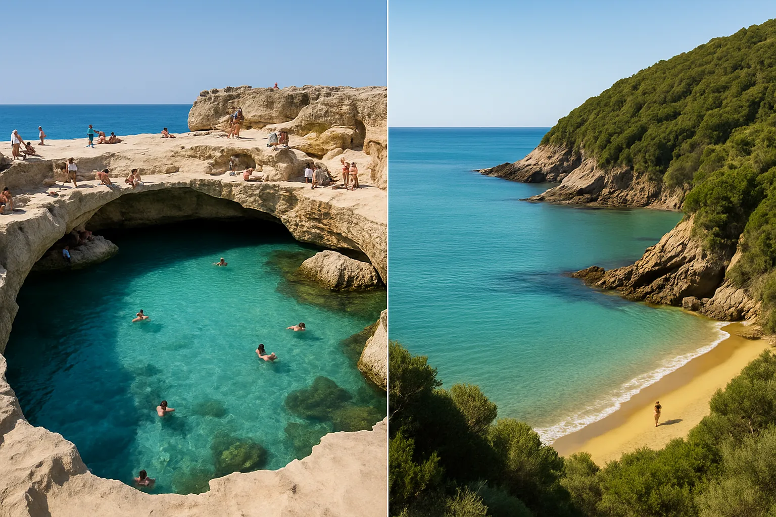 Grotta della Poesia e Cala di Forno: le piscine naturali più affascinanti d'Italia