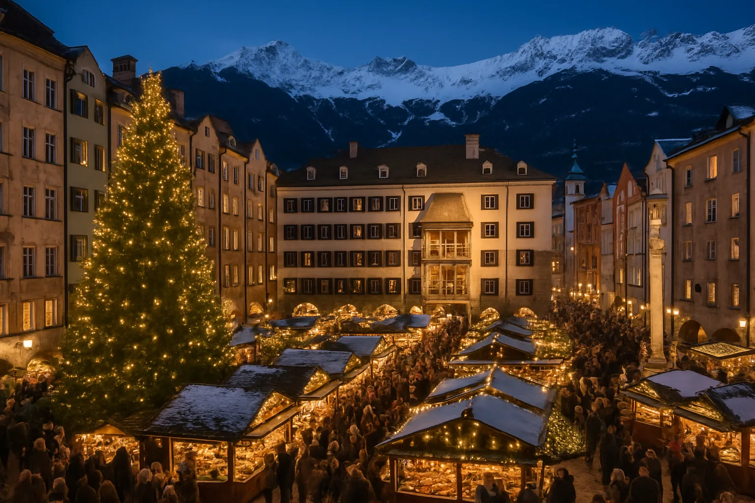 Mercatini di Natale di Innsbruck: i più romantici delle Alpi
