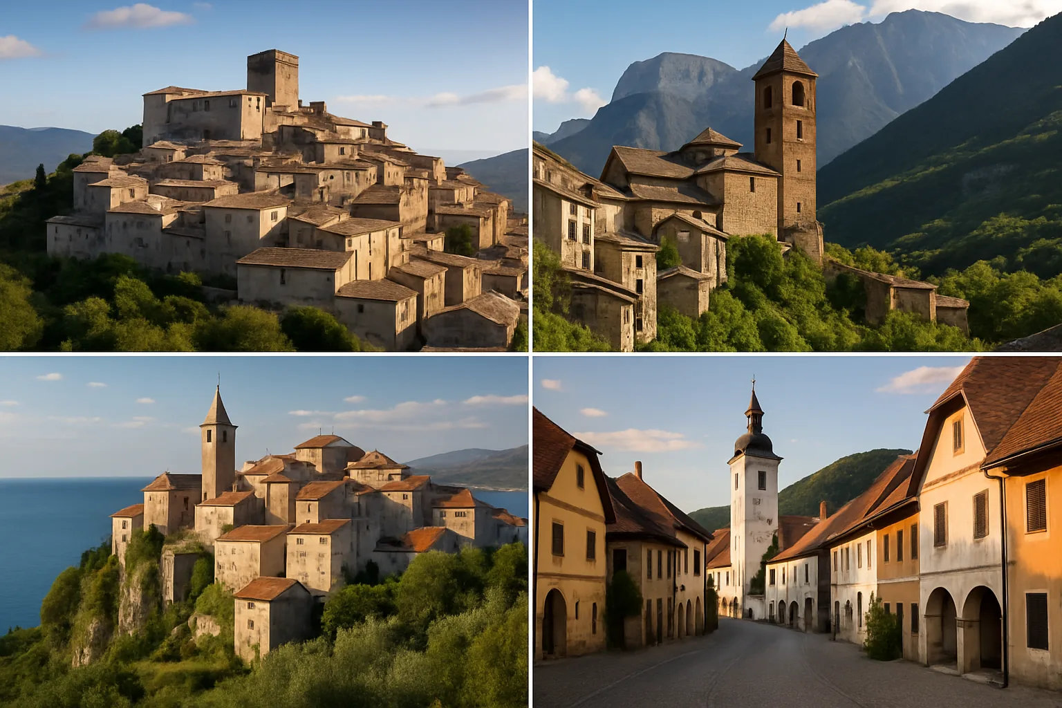 Borghi medievali nascosti d'Europa: da Sermoneta a Torla, passeggiando nel tempo