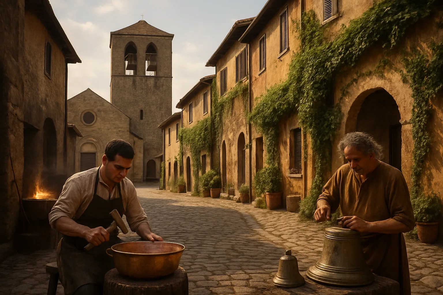 Borghi storici europei con mestieri antichi: da Villedieu-les-Poêles a Sutri