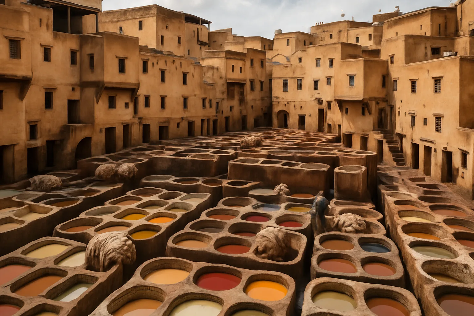 Artigianato millenario: le Concerie di Fès e i mestieri che sfidano il tempo
