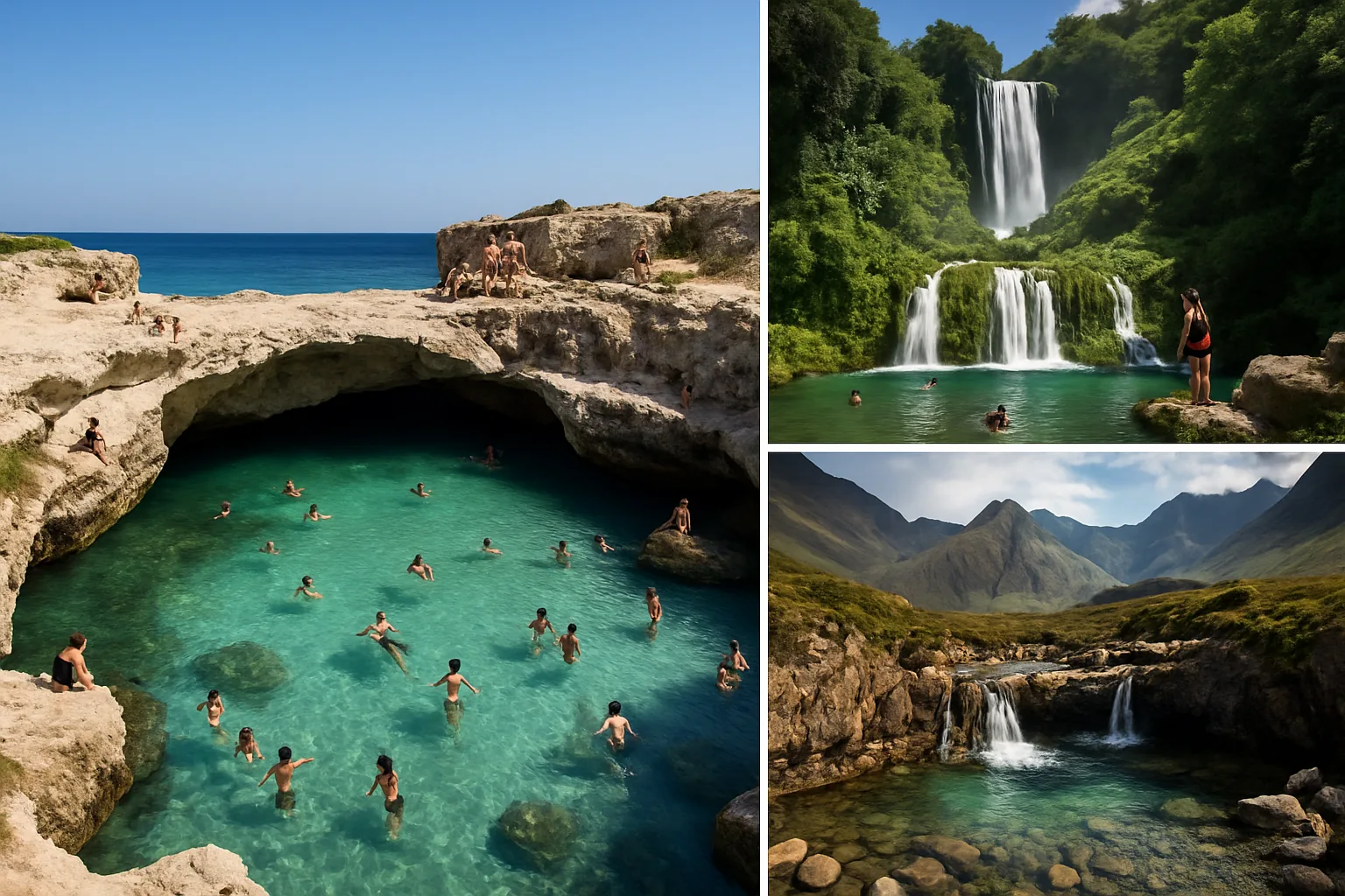 Piscine naturali e cascate d'Italia: la Grotta della Poesia e altri tesori