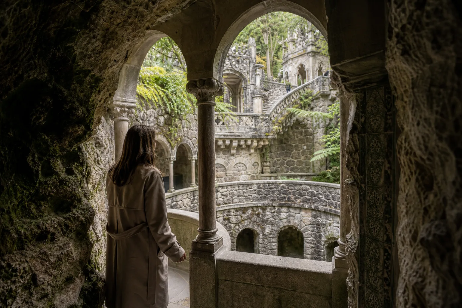 Palazzi mistici e iniziatici: Quinta da Regaleira a Sintra e i segreti delle scale sotterranee