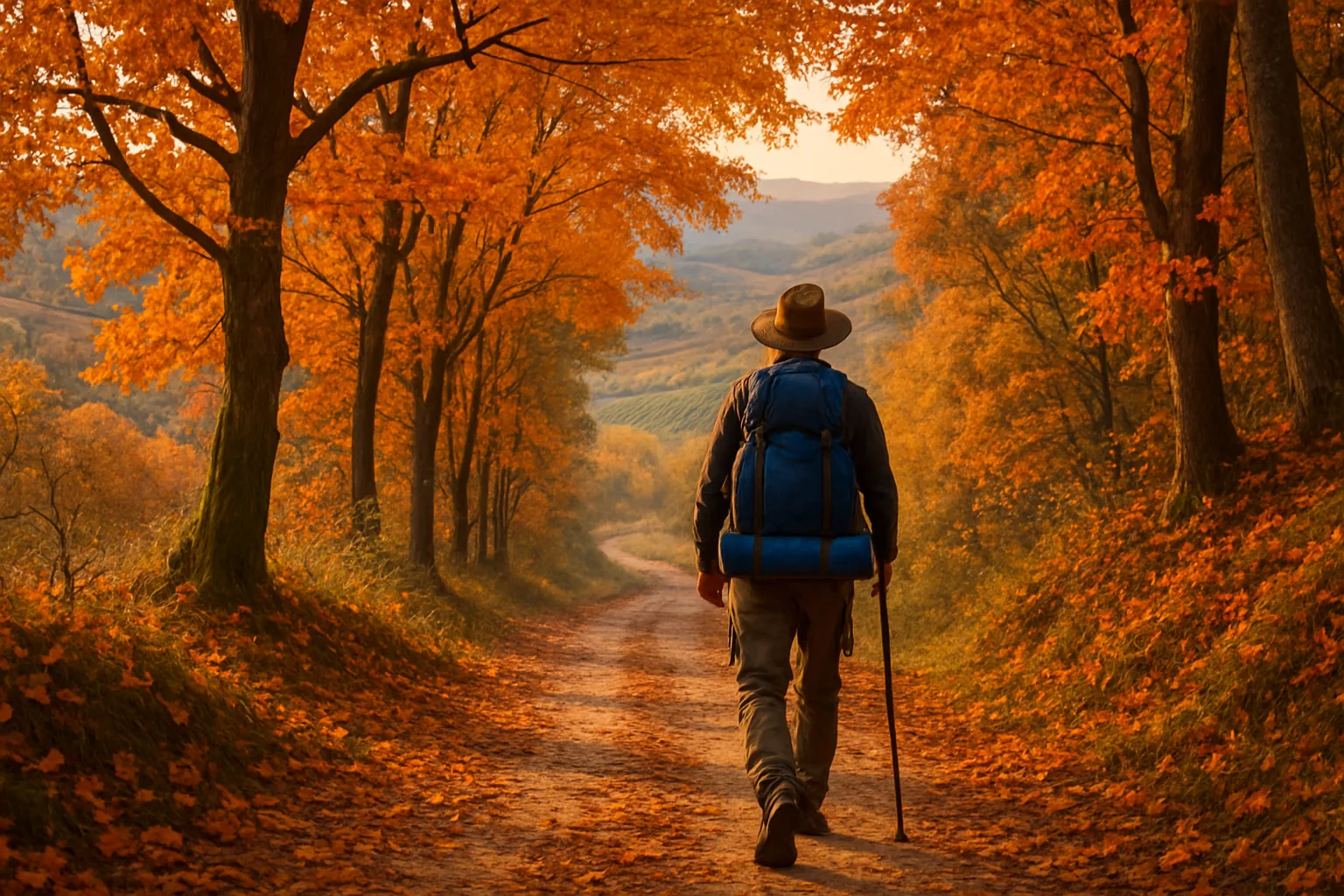 La Via Francigena in autunno: il tratto toscano a piedi tra borghi e boschi