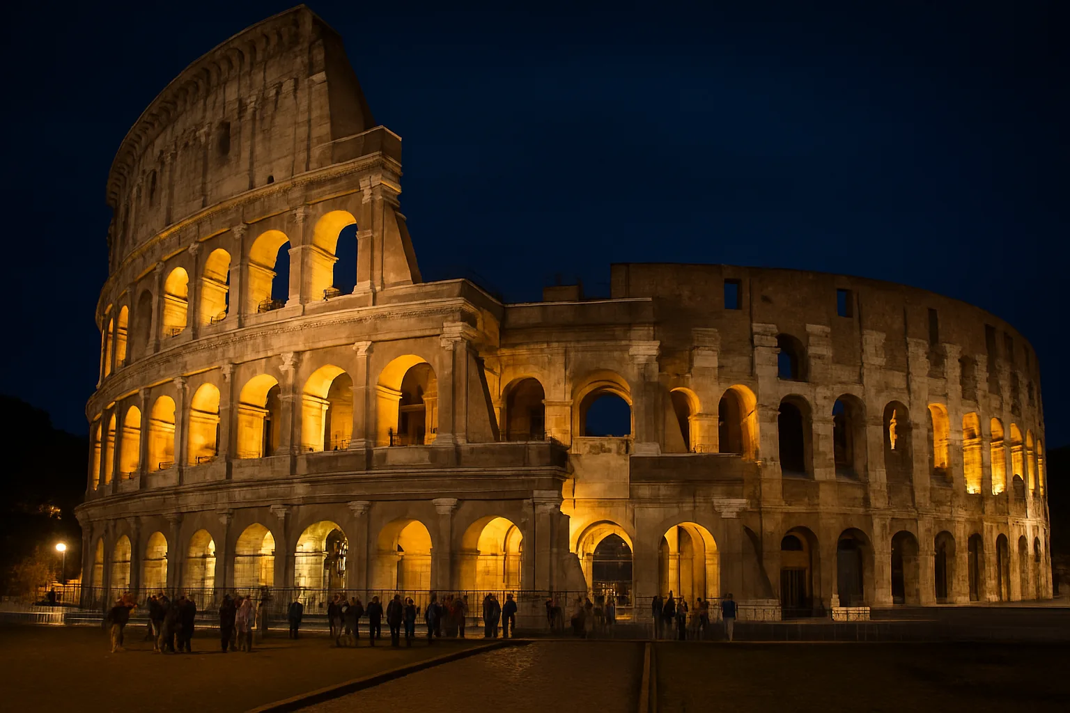 Una Notte al Colosseo 2026: visite serali al Colosseo (martedì e giovedì, luglio-settembre)
