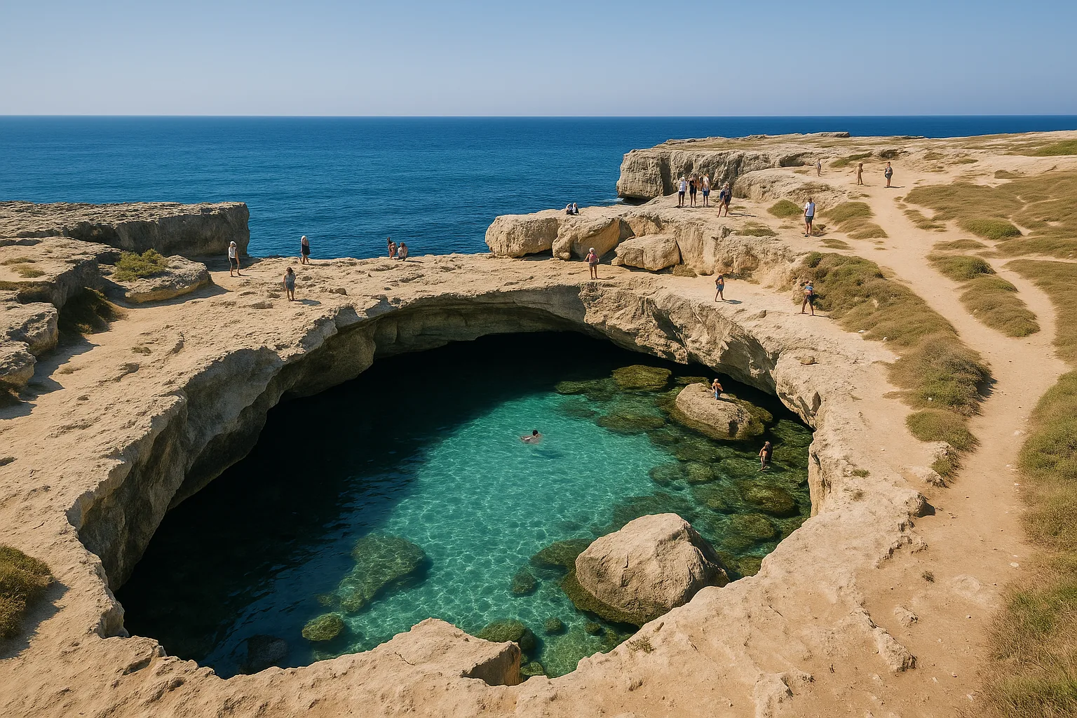 Grotta della Poesia: la piscina naturale salentina dove innamorarsi