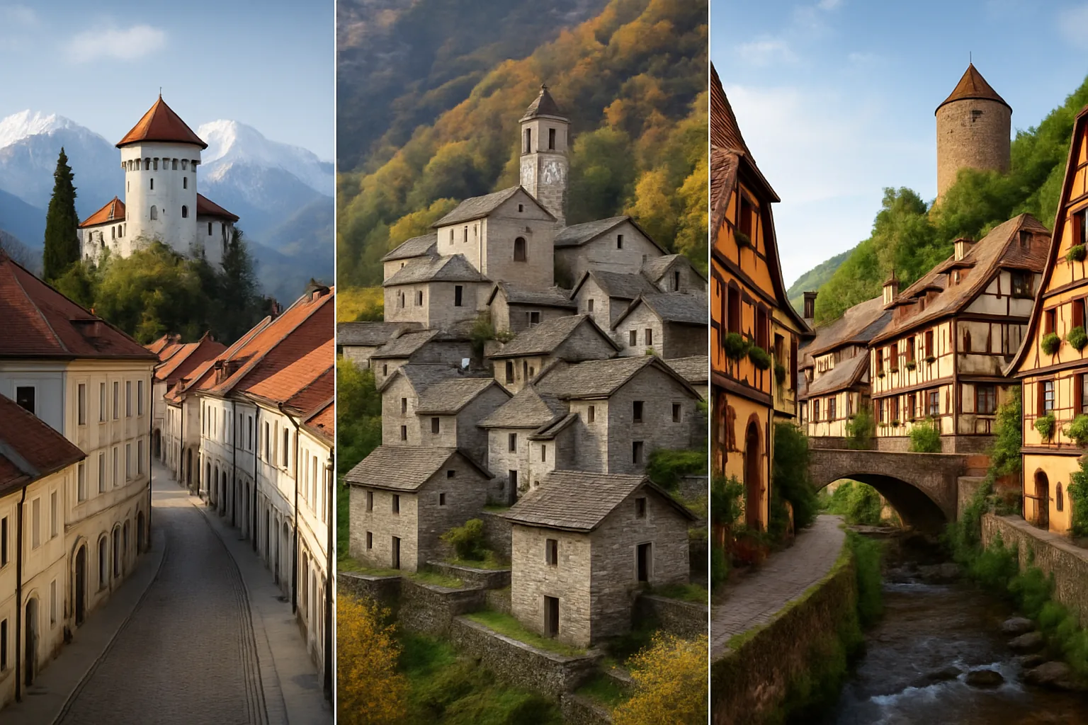 Borghi medievali europei: Kamnik, Corippo e Kaysersberg tra storia e incanto